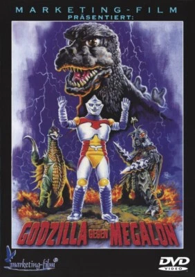 GODZILLA VS MEGALON *1973 / 100% UNCUT* NEW Region 2 DVD - Image 1 of 2