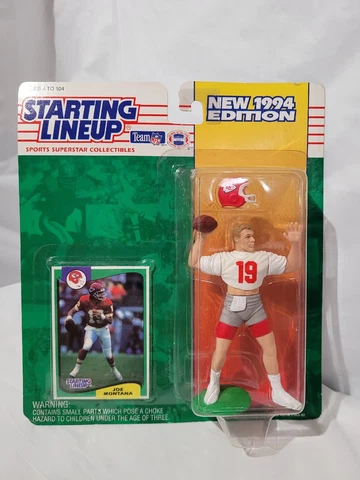 Vintage 1994 Joe Montana Starting Lineup Collectible Figurine-NFL-Chiefs-Kenner Cover