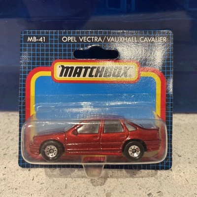 Matchbox MB41 Opel Vectra/Vauxhall Cavalier GSI 2000 Red Mint Condition New - Image 1 of 2