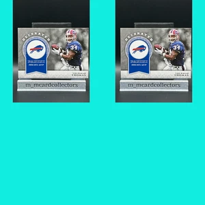Thurman Thomas Football Lot 2 Cards Buffalo Bills 2017 Panini Decorated MVP - Picture 1 of 5