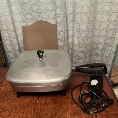 Sartén eléctrica vintage Westinghouse F-28 Mid Century Foto 1 de 4