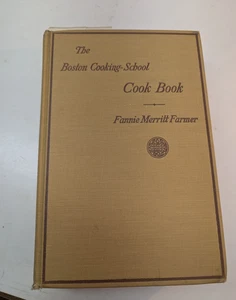 The Boston Cooking School Cook-Book by Fannie Merritt Farmer 1925 HC Vintage - Picture 1 of 13