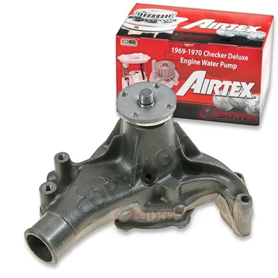 Bomba de agua del motor Airtex para Checker Deluxe 1969-1970 5,7 L V8 refrigerante zr Foto 1 de 4
