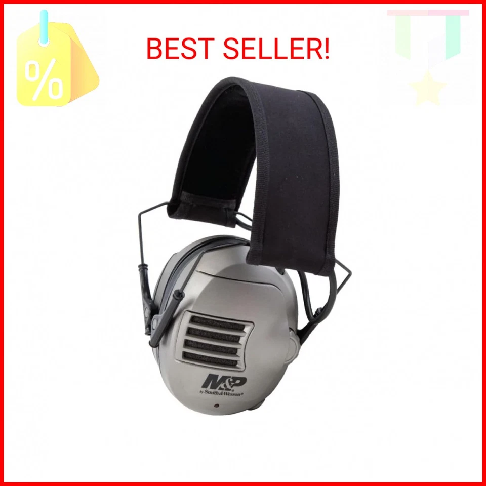 Smith & Wesson M&P Alpha Electronic 23 NRR Hearing Protection with Sound Amplifi - Image 1 of 2