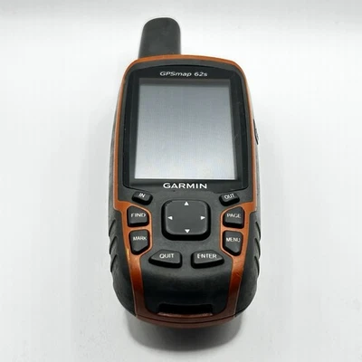 Garmin GPSMAP 62s Handheld GPS Navigator TESTED & WORKS - Image 1 of 4