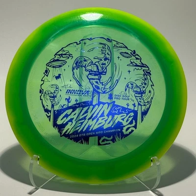 Innova Halo Champion Groove Calvin Heimburg Commemorative Yellow-Green/White  - Image 1 of 4