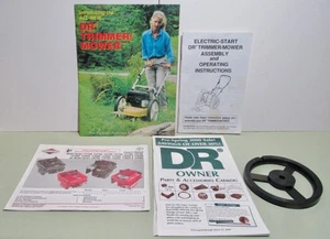 DR Electric-Start Trimmer/Mower Assembly & Operating Instructions & Extras - Picture 1 of 22