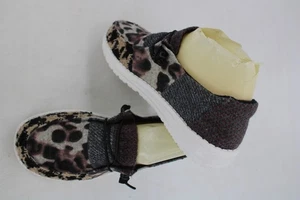 Hey Dude Wendy Patchwork Java Leopard Print Size 6 NWT - Picture 1 of 12