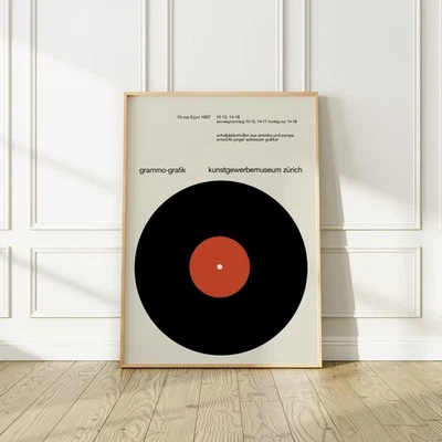 Gottlieb Soland, Grammo-grafik, 1957 Exhibition Poster, Premium Matte Paper - Image 1 of 4