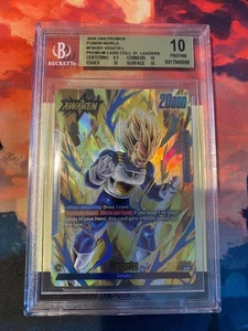 2024 Dragon Ball DBS Promo Fusion World Vegeta BGS 10 - Picture 1 of 1