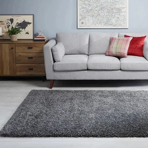 Dunelm Grey Rug - Picture 1 of 1