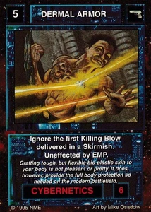 Dermal Armor - BTS Premiere - Battlelords CCG - Imagen 1 de 6