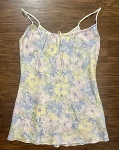 Women’s Vintage Pastel Floral Slip - Picture 1 of 6