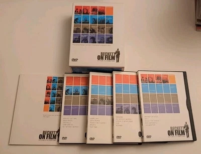 Beckett on Film 4-Disc DVD Set 19 Films with Souvenir Book EUC Discs Are Clean - Image 1 of 4