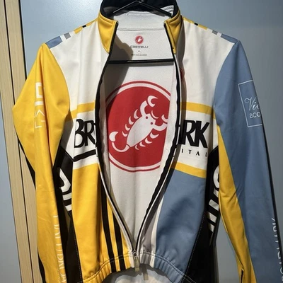 NWOT Castelli BMC Cycling Jacket Men’s XS Full Zip Long Sleeve Thermal - Image 1 of 4