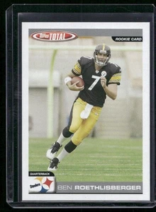 2004 Topps Total #375 Ben Roethlisberger - Picture 1 of 2
