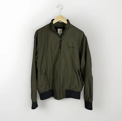 CARHARTT Mens Jacket Bomber Green Size M-L - Image 1 of 4