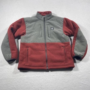 Chaqueta Alaskan Hardgear Para Hombre Mediana Polar Forrada Sherpa Cremallera Completa Abrigo Exterior - Imagen 1 de 7