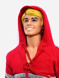 Vintage blonde Barbie Ken Puppe 1968 All American College Hoodie Jogginghose Turnschuhe - Bild 1 von 21