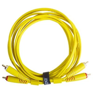 Juego de cables de audio UDG RCA - RCA amarillo recto 1,5 m - Imagen 1 de 6