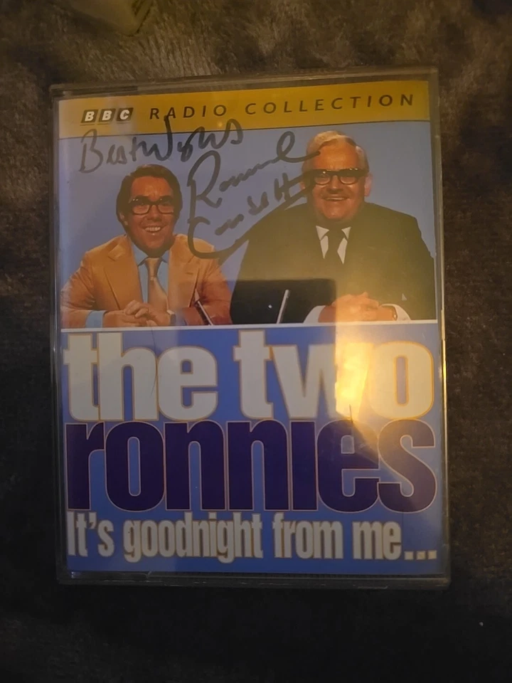 SIGNED The Two Ronnies Audiobook, BBC Radio Collection, VGC Fast P&P - Image 1 of 1