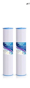 PUREPLUS 20" x 4.5" Whole House Pleated Sediment 2 Pack - Picture 1 of 1