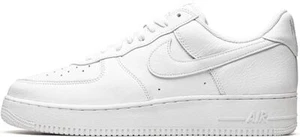 Nike Mens Air Force 1 Low Gymnastics Shoes Size White/White-Metallic Gold 11 - Picture 1 of 5