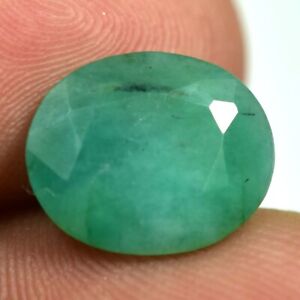 5.00 CT 100% Original Natural Colombian Green Emerald GIE CERTIFIED Gems 2706