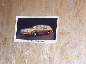1973 Chevrolet ORIGINAL Factory Postcard 1973 Laguna Estate Wagon - Picture 1 of 3