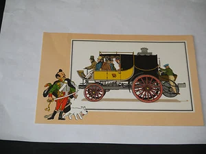 HERGE CHROMOS TINTIN VOIR ET SAVOIR AUTOMOBILE ORIGINE A 1900  SÉRIE 2  N°14 - Picture 1 of 1