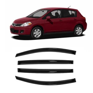 Window Wind Deflector Window Visor for 2007 - 2012 Nissan Versa Sedan /Hatchback - Picture 1 of 9