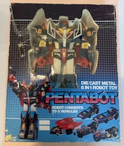 Pentabot Acrobunch DX Diecast Royal Condor Robot 1985 - Picture 1 of 14