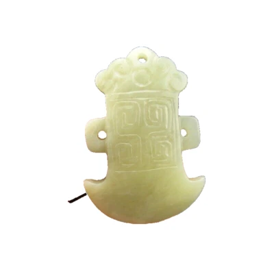 Chinese old  jade,collectibles,Hongshan culture,rare axe,pendant P(055) - Image 1 of 4