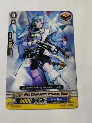 Cardfight!! Vanguard Blue Storm Battle Princess Doria BT15/092EN C CFV NM  - Image 1 of 4