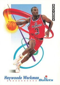 1991 SkyBox #297 Haywoode Workman Washington Bullets - Picture 1 of 2