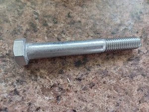 1/2-13x4 Stainless Steel Hex Head Cap Screws 1/2x13x4 Bolts 1/2x13 x 4 - Picture 1 of 2