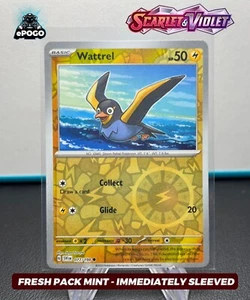 Wattrel 077/198 Reverse Holo Pokémon TCG: Scarlet & Violet Base Set FRESH MINT - Bild 1 von 2