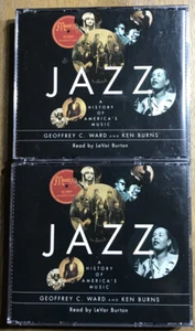 JAZZ A History of America's Music Audiobook Read by LeVar Burton * 8 CD Set - Foto 1 di 2