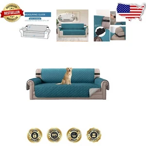 Reversible Water-Resistant Sofa Cover for Oversized Couches - Elegant Protection - Picture 1 of 8