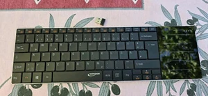 Typhoon Elegant Touch Kabellose Tastatur schwarz, Ultradünn, Kabellos - Bild 1 von 6