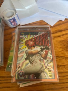 1996 Topps Finest Bronze Phenoms #82 Benji Gil Rookie Baseball Card