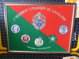 frame felt foreign legion 1st REC foreign legion names names names - Picture 1 of 12