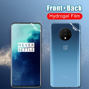 Película protectora de hidrogel frontal trasera para OnePlus 7/ T/ Pro - Imagen 1 de 13