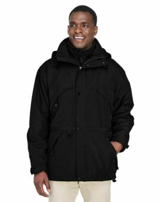 Parka North End 88007 Adulto 3 em 1 com Acabamento Dobby P-3XL Nova - Imagem 1 de 4