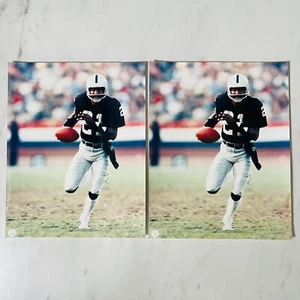 Oakland Raiders - Cliff Branch - 8x10 Photo Football Print - NFL - Lot of 2 - Picture 1 of 3