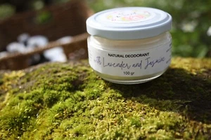 Natürliches Deodorant mit Lavendel und Jasmin, handgemacht, giftfrei/aluminiu... - Bild 1 von 5