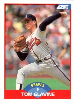 Tom Glavine 1989 Score #442 Atlanta Braves - Image 1 of 2