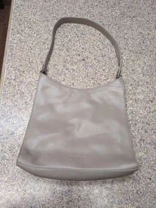 Liz Claiborne Leather Co Purse, Grey - Picture 1 of 20