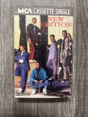 New Edition - N.E. Heart Break Cassette Single (1989) - Image 1 of 4