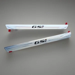 OEM Opel VAUXHALL GSI Schriftzug Einstiegsleisten 3,7x41cm GM 39118705 - Picture 1 of 5